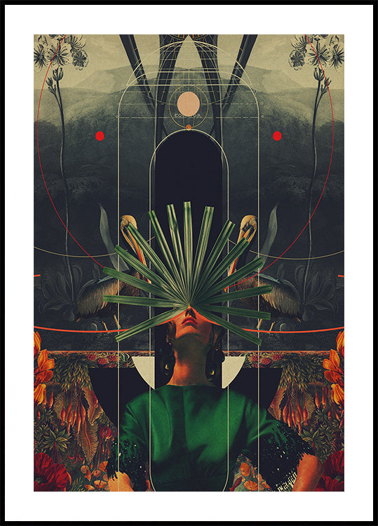 Ela viu o pôster do Equador