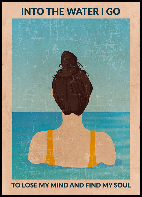 Na água (morena)