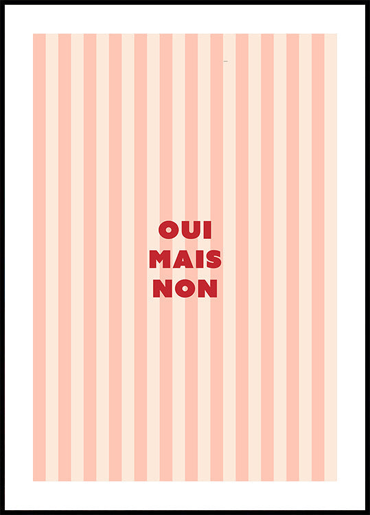 Póster oui mais non