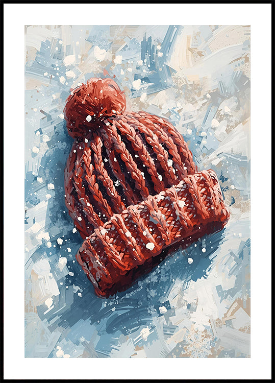 Pôster Mütze im Schnee