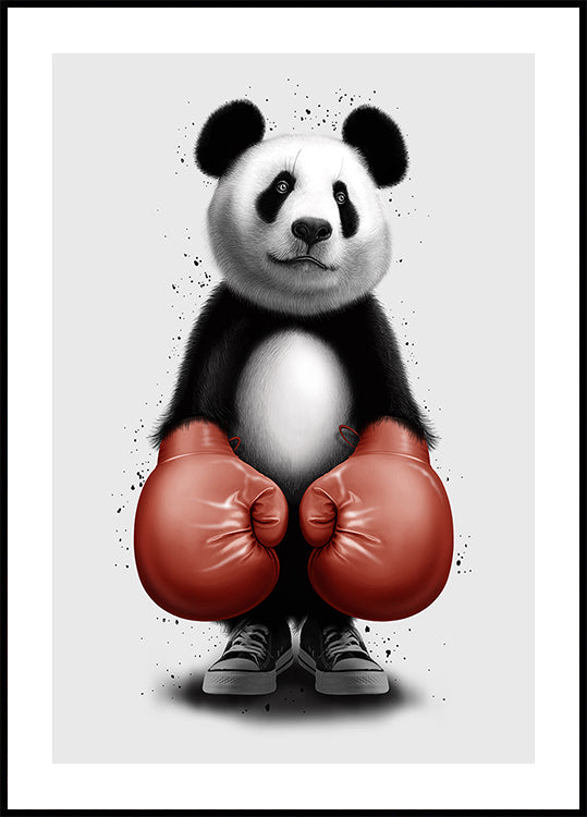 Póster PANDA BOXER