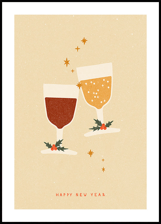 Faça um desejo ao tilintar dos copos (NOVO)