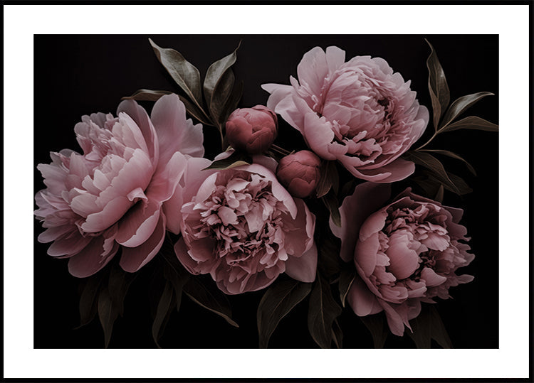 Sonho Romântico Flores Opulentas