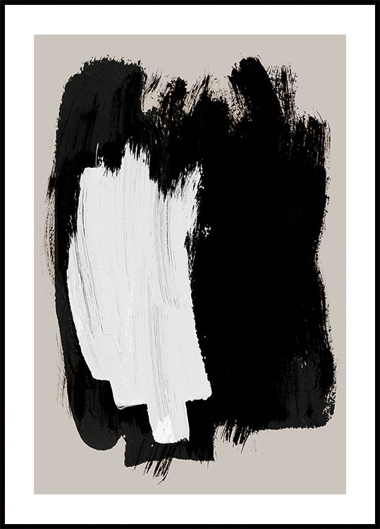 Póster Abstract brush