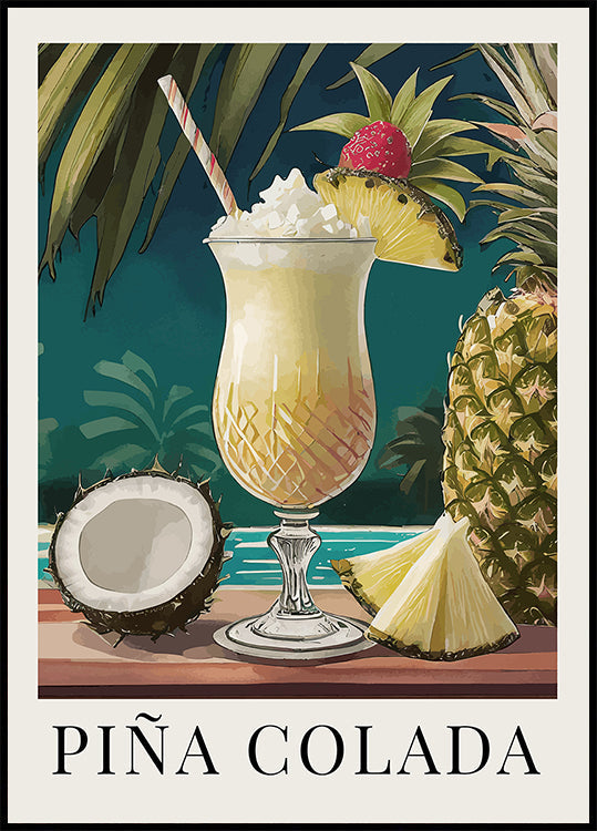 Pôster Pina Colada