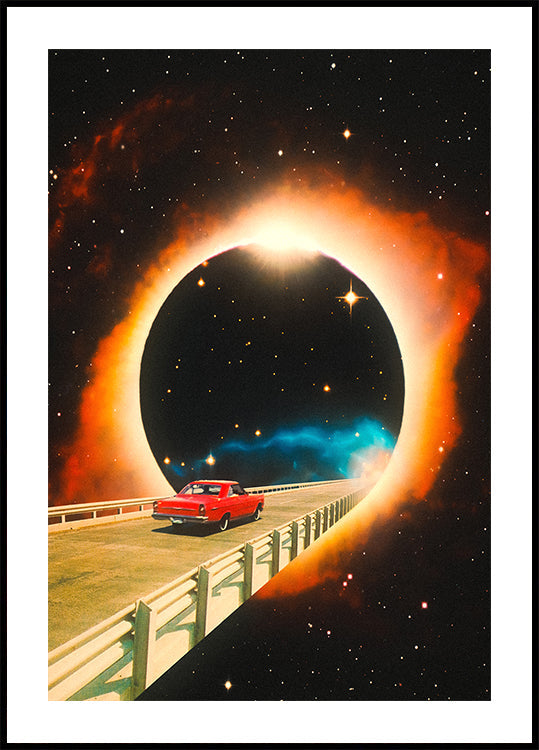 Uma viagem espacial começa