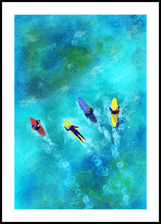 Pôster Surfistas