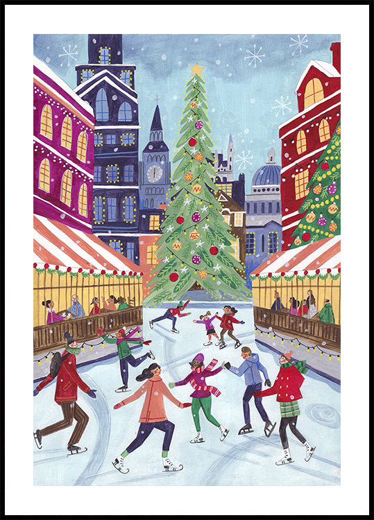 Póster Patinando em Londres