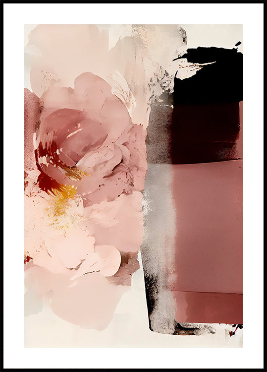 Póster Abstração de flor