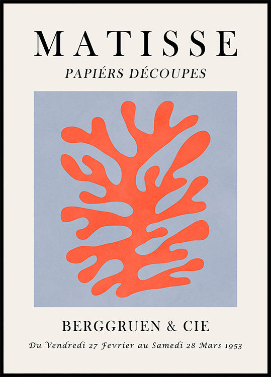 Póster Matisse floral 8