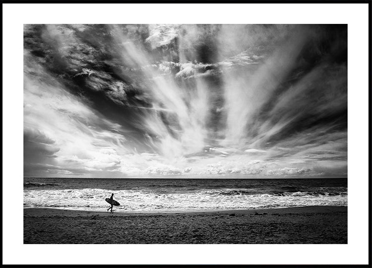A solidão de um surfista