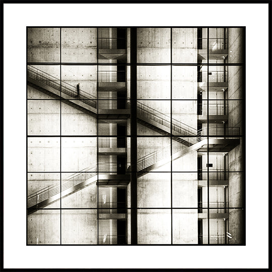 Póster Escadas Abstratas