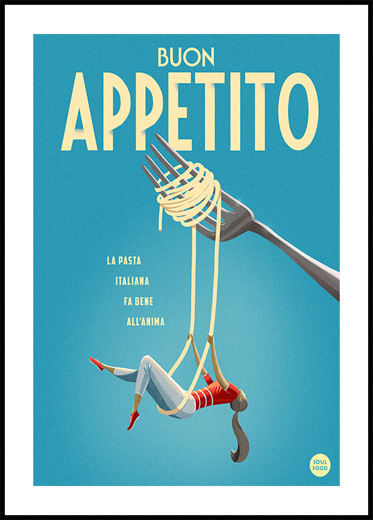Póster Buon Appetito
