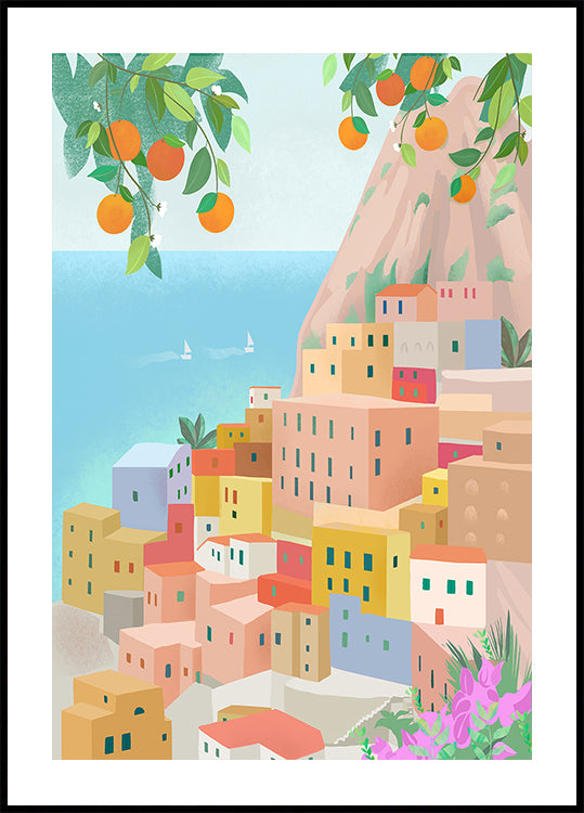 Póster Amalfi