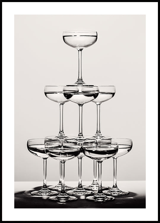 Pôster Champagne tower_6