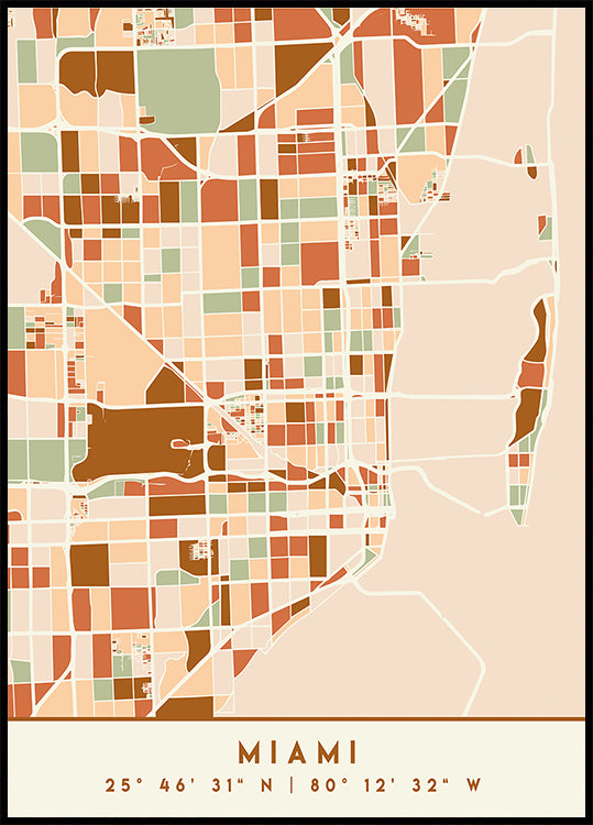 Pôster Tons Pretos 53 da Terra dos Mapas