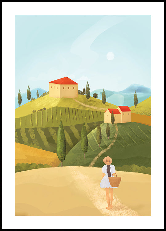 Póster Toscana