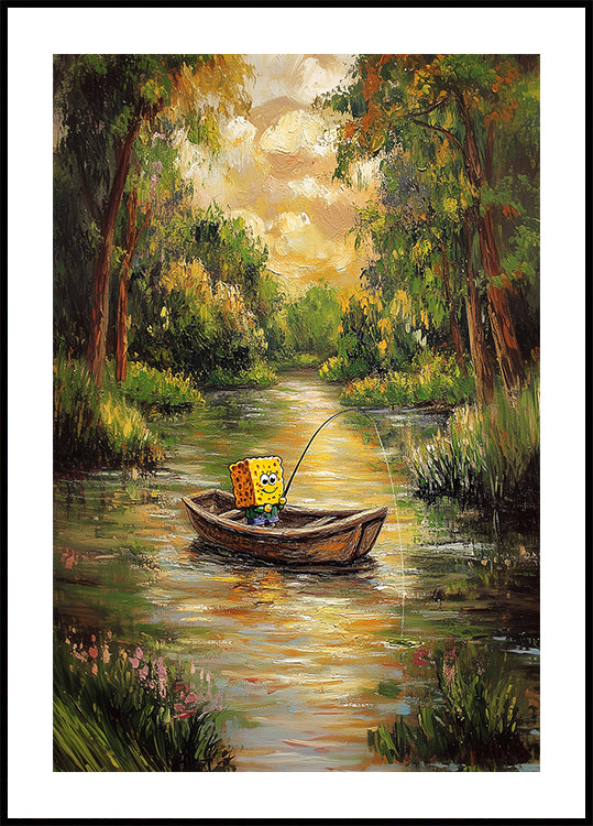 Póster Bob by the river
