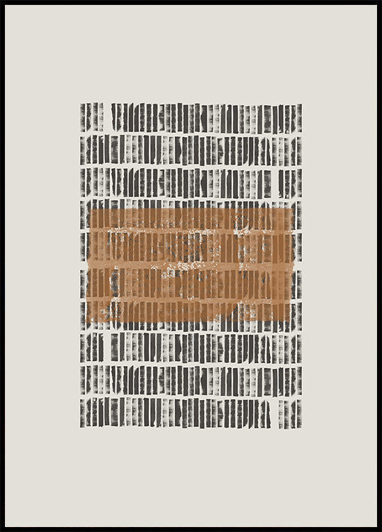 Póster Padrão em contraste