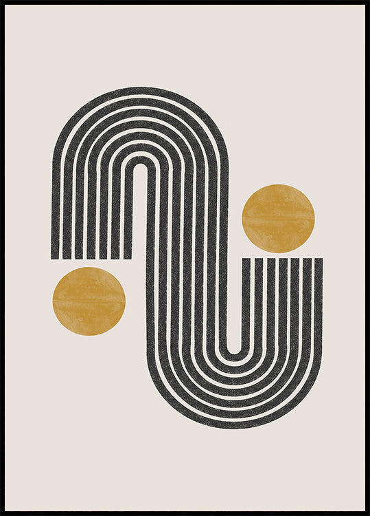 Pôster Harmonia Curva