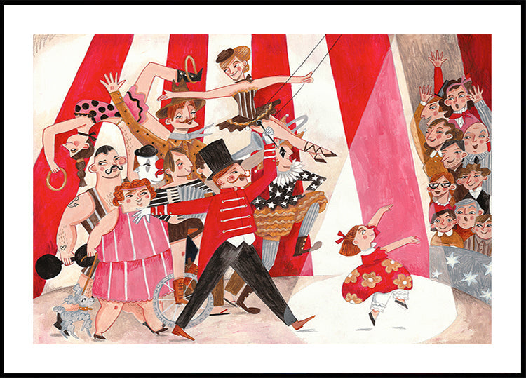 Póster Circo na cidade