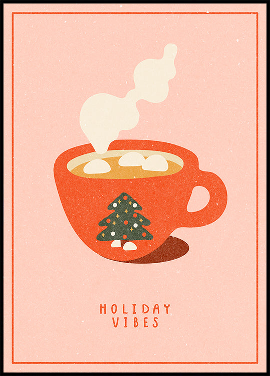 Póster Holiday vibes