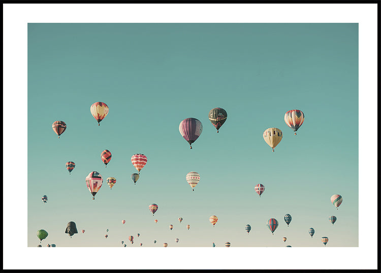 Hot Air Balloons Plakat - Posterbox.dk