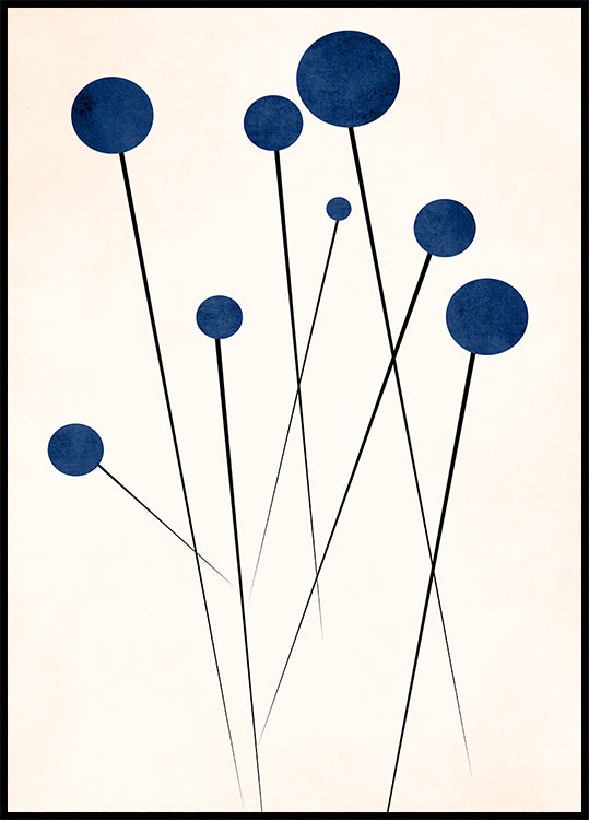 Póster Mirtilos Selvagens