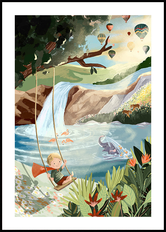 Pôster dos sonhos de Swingset