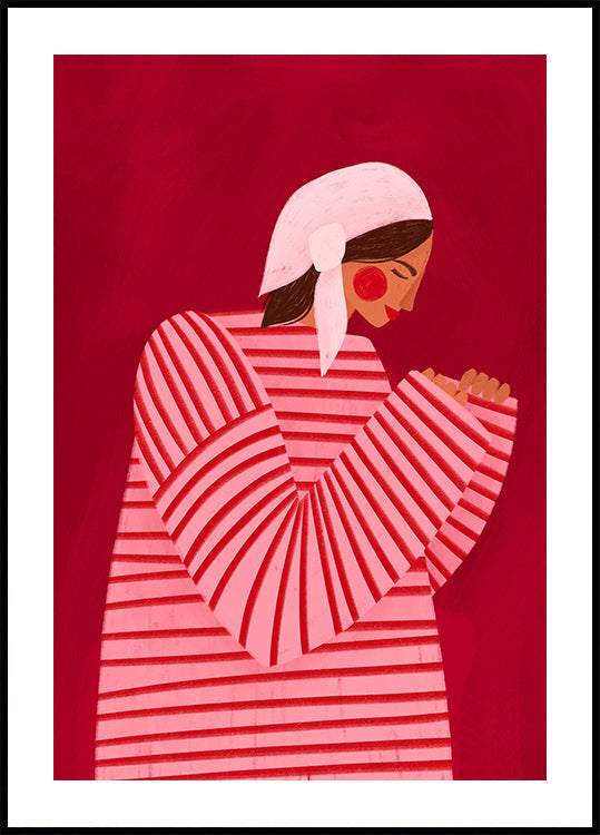 A Mulher das Listras Vermelhas