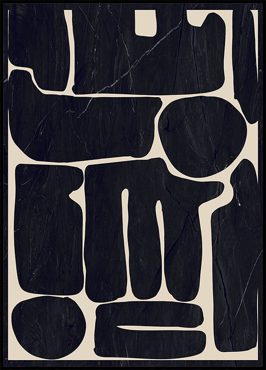 Pôster Formas Mínimas Abstratas Modernas 162