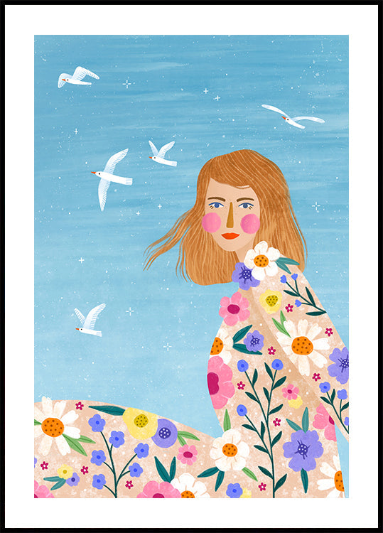 Pôster Brisa Floral