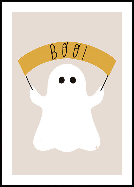 Pôster Fantasma Boo