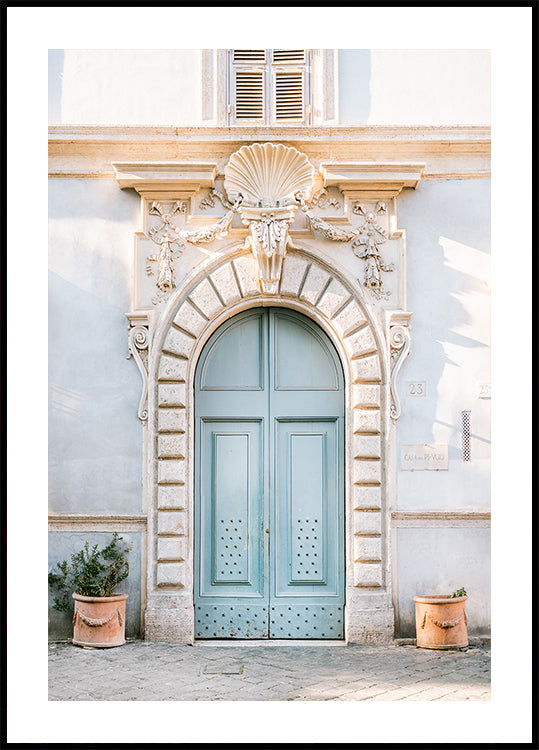 Póster Tons azuis de Roma - fotografia de viagem Itália
