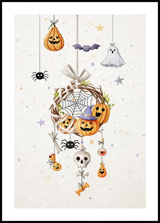 Pôster Apanhador de Sonhos de Halloween (1)