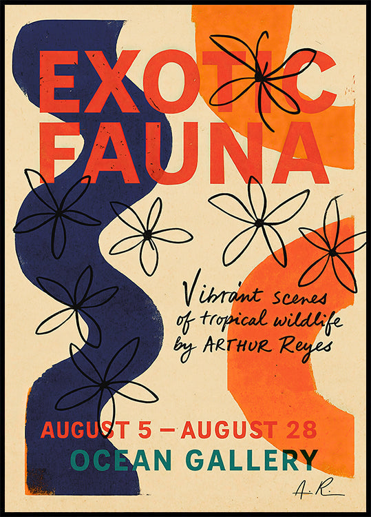Póster Exoticfaunagallery