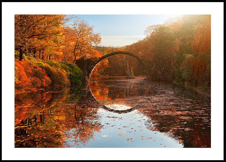 Póster Autumn Lake