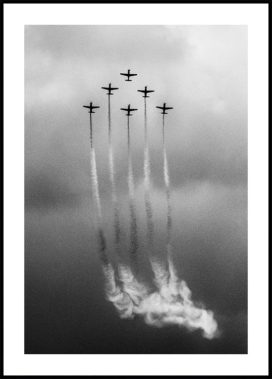 Póster Seis na Nuvem