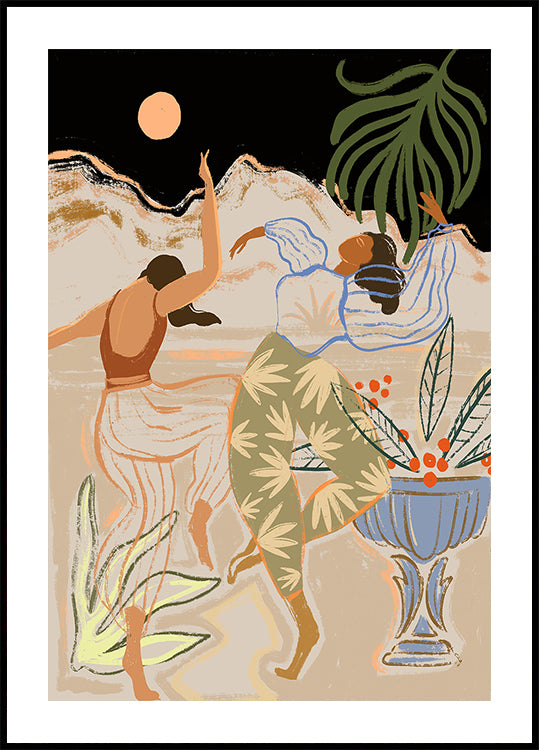 Póster Moonlight Dance