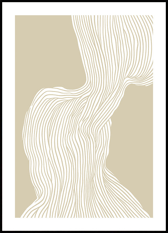 Póster Linescape Fluente