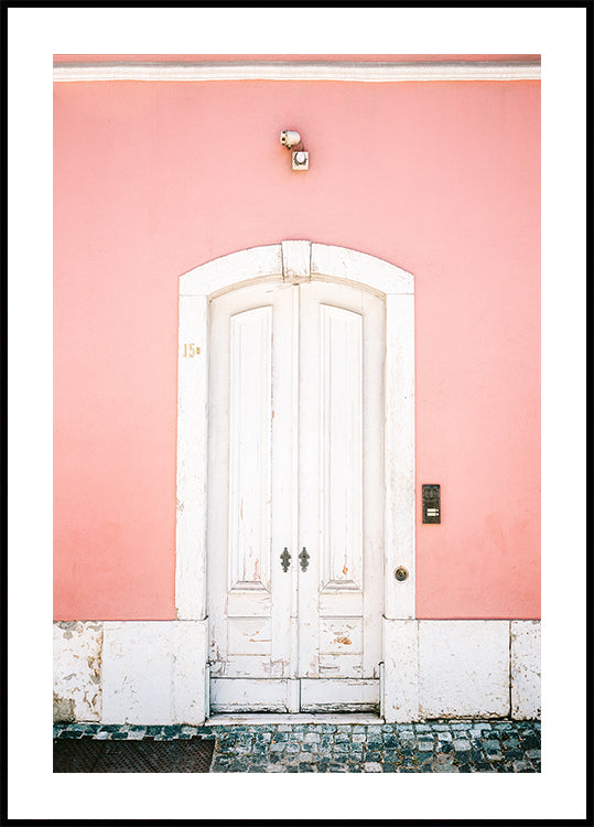 The white door Lisbon Plakat