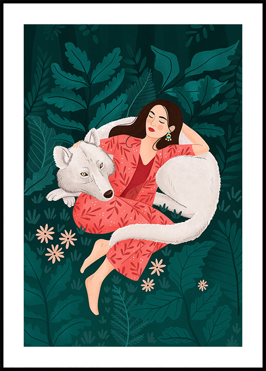 Póster Lobo Polar