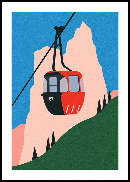Póster Alpes Allgäu