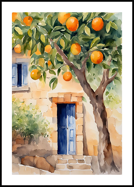 Póster Orange Tree
