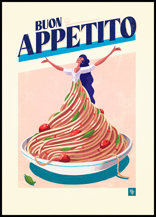 Póster Buon Appettito