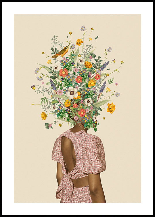 Póster Wildflower bouquet