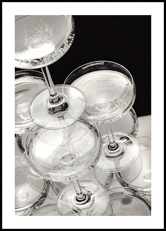 Pôster Champagne tower_5