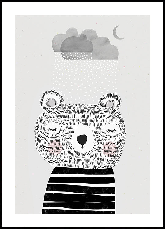 Nuvens de urso sonhadoras