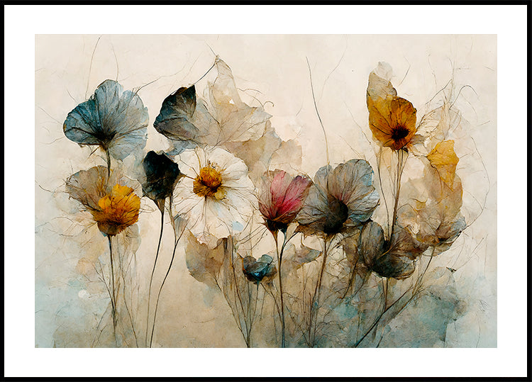 Pôster Sussurrando Flores