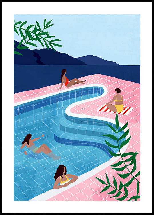 Senhoras da piscina